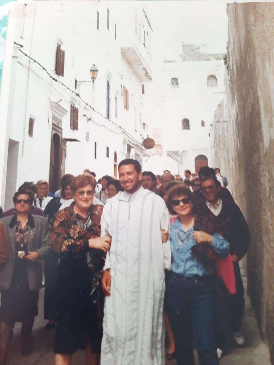 Gallery - Abdul in the old days - Kasbah, tour of Tangier